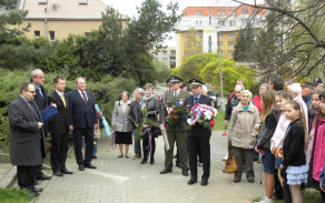 17.4. pietní akt - Plzeň Doubravka.